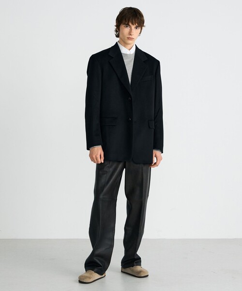 EDITION（エディション）の「Super180's ウールビーバージャコット（テーラードジャケット・メンズ・ブラック・S/M）」の9枚目の写真