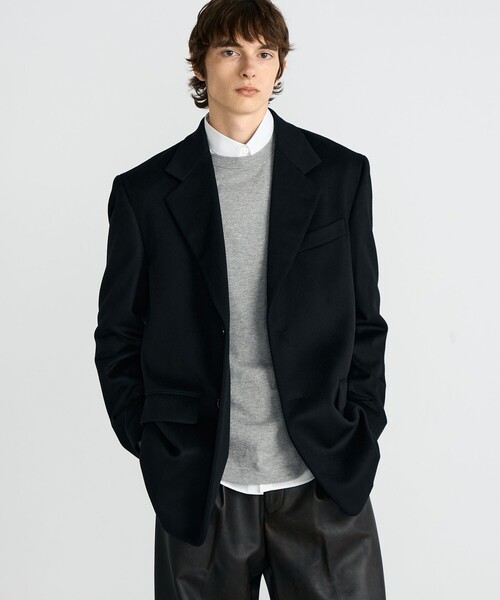 EDITION（エディション）の「Super180's ウールビーバージャコット（テーラードジャケット・メンズ・ブラック・S/M）」の5枚目の写真