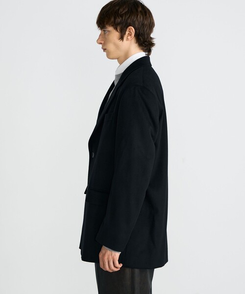 EDITION（エディション）の「Super180's ウールビーバージャコット（テーラードジャケット・メンズ・ブラック・S/M）」の2枚目の写真