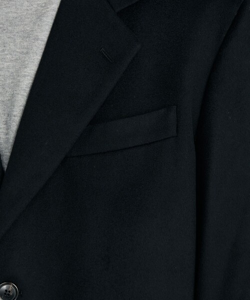 EDITION（エディション）の「Super180's ウールビーバージャコット（テーラードジャケット・メンズ・ブラック・S/M）」の4枚目の写真