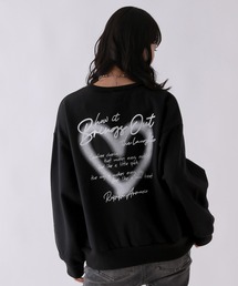 repipi armario(レピピ アルマリオ)の【裏起毛】チョベリグルーズスウェット(スウェット)