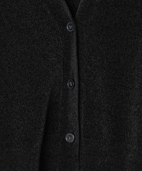 LEPSIM（レプシィム）の「12ゲージモールVカーディガン　600549（カーディガン/ボレロ・レディース・イエロー系その他/ブルー/ブラック/キャメル/レッド・FREE）」の11枚目の写真