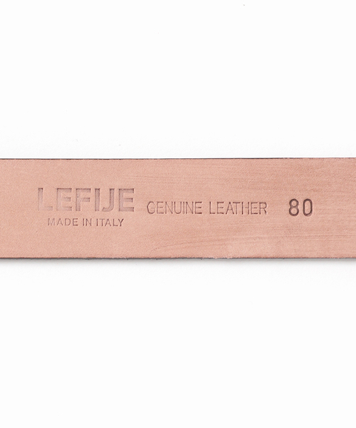 Spick & Span（スピックアンドスパン）の「LEFIJE/レフィエ ラウンドバックルベルト スエード（ベルト・レディース・チャコールグレー・FREE）」の8枚目の写真