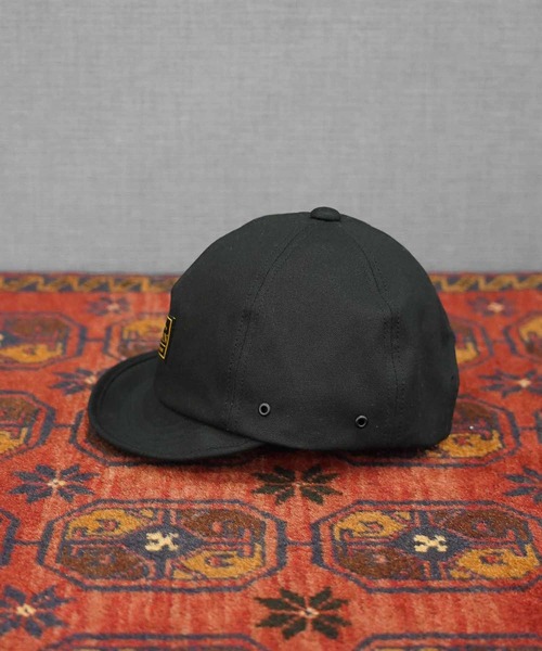 MRFATMAN(ミスターファットマン)の「OX SHORT BRIM CAP(キャップ・メンズ・ブラック/ブラウン・M/L)」の4枚目の写真