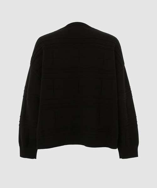 DAIRIKU(ダイリク)の「Docking Lettered Knit(ニット/セーター・メンズ・グレー系その他/ホワイト系その他/ボルドー・L/M)」の18枚目の写真