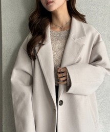 TREOVER（トレオーバー）の「洗練シルエットで魅せるロングチェスターコート（チェスターコート）」