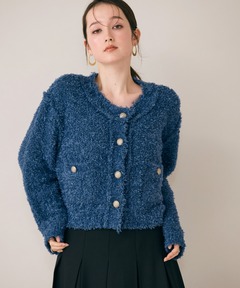 セール】ミックスツイード クルーネックベスト（ベスト）｜BALLSEY