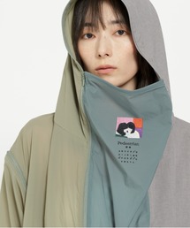 STOF/ストフ/MNEELYTITN-GSHCIROTLSOR 3WAY HOODIE JACKET