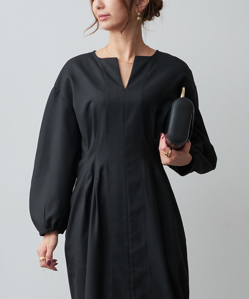 追加3》P/Ryツイルウエストシェイプワンピース（ワンピース）｜VERMEIL