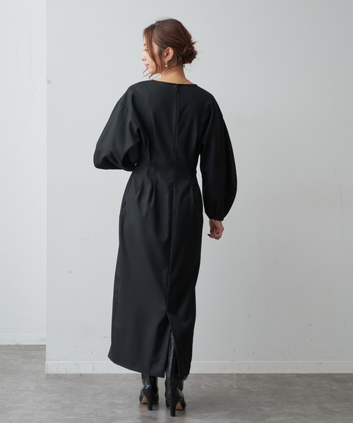 追加3》P/Ryツイルウエストシェイプワンピース（ワンピース）｜VERMEIL