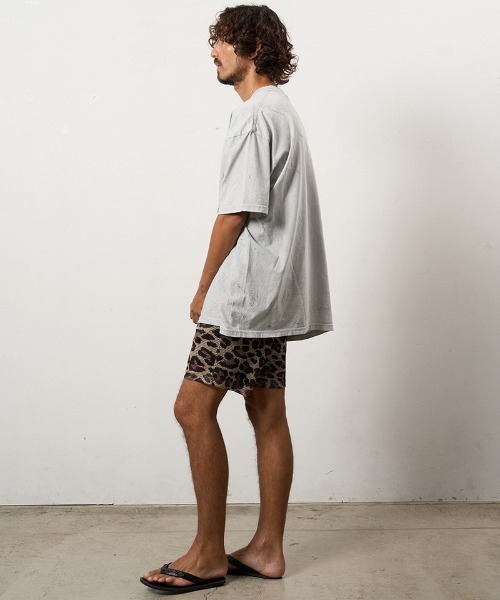 STUD MUFFIN（スタッドマフィン）の「mt10074-7oz ピグメントウォッシュドコットン天竺 MARBEROフォームプリント SSシャツ Tシャツ(614-02873)（Tシャツ/カットソー・メンズ・ライトグレー/ホワイト/チャコールグレー・2/3/4）」の17枚目の写真