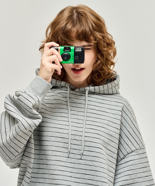 WETTEMPT(ウィテンプト)の「HEAVY WEIGHT BORDER HOODIE / ヘビーウェイトボーダーフーディ(パーカー・メンズ・ネイビー/グレー/ブラック・SMALL/LARGE/MEDIUM)」の9枚目の写真