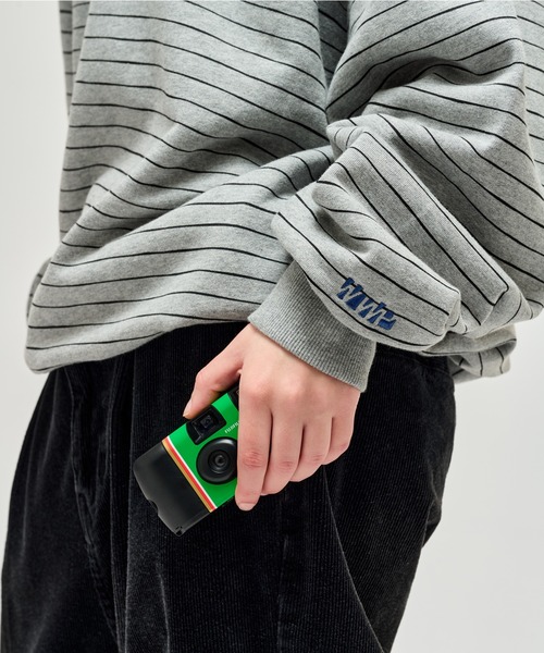 WETTEMPT(ウィテンプト)の「HEAVY WEIGHT BORDER HOODIE / ヘビーウェイトボーダーフーディ(パーカー・メンズ・ネイビー/グレー/ブラック・SMALL/LARGE/MEDIUM)」の16枚目の写真