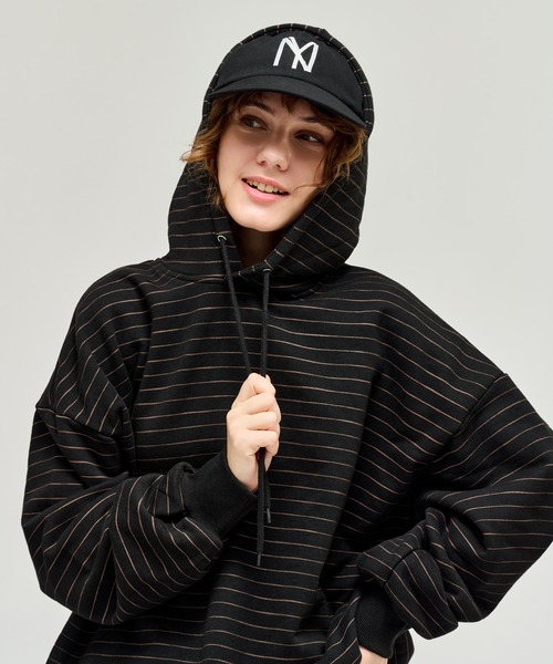 セール】HEAVY WEIGHT BORDER HOODIE / ヘビーウェイトボーダー