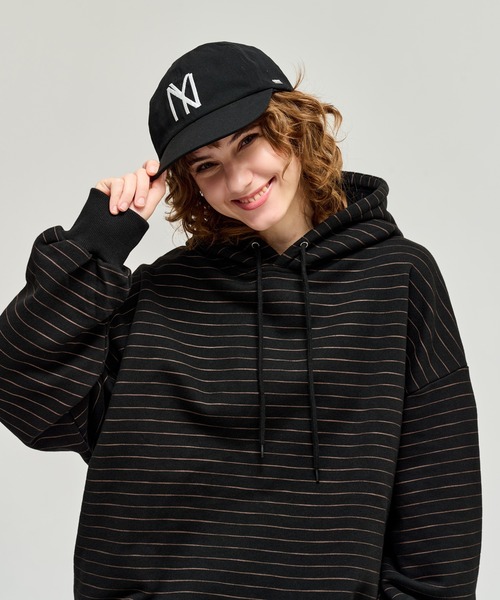 WETTEMPT(ウィテンプト)の「HEAVY WEIGHT BORDER HOODIE / ヘビーウェイトボーダーフーディ(パーカー・メンズ・ネイビー/グレー/ブラック・SMALL/LARGE/MEDIUM)」の22枚目の写真