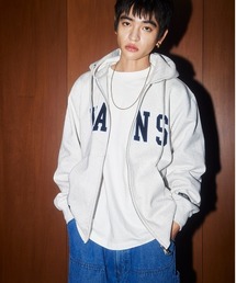 VANS | VANS ヴァンズ M Sweat Zip Parka スウェットジップフーディ 125K1051500 ASH(スウェット)