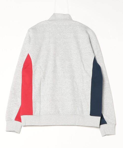 FILA(フィラ)の「SWITCHING HALF ZIP CREW SHIRTS(スウェット・メンズ・ブラック/グレー/ネイビー・M/L/LL)」の5枚目の写真