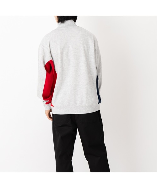 FILA(フィラ)の「SWITCHING HALF ZIP CREW SHIRTS(スウェット・メンズ・ブラック/グレー/ネイビー・M/L/LL)」の14枚目の写真