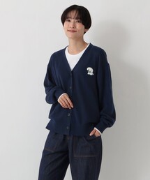 Afternoon Tea | 刺繍Vネックカーディガン/てらおかなつみ(カーディガン/ボレロ)