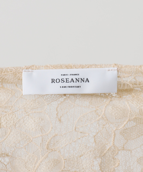 FRAMeWORK（フレームワーク）の「ROSEANNA/ローズアンナ レースキャミ（シャツ/ブラウス・レディース・アイボリー・FREE）」の9枚目の写真