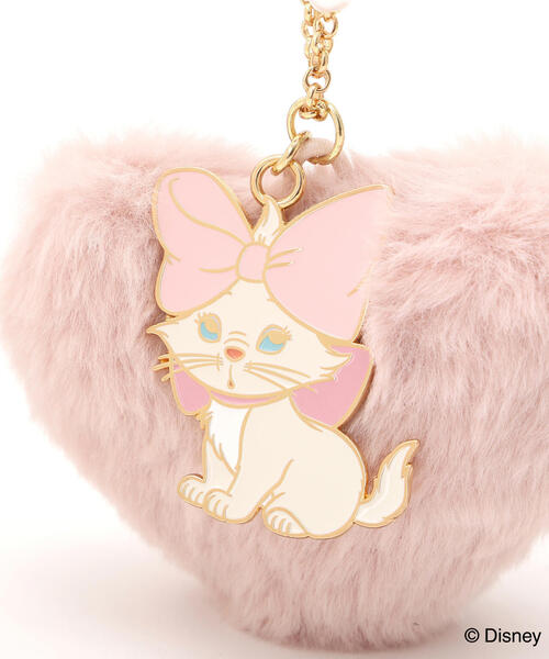JILL by JILL STUART(ジルバイジルスチュアート)の「Disney Marie/ハートチャーム(キーホルダー・レディース・ピンク/ホワイト・FREE)」の12枚目の写真