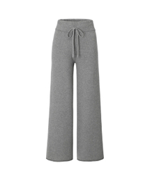 KHAKIPOINT（カーキポイント）の「Basic Knit Pants (gray)（スウェットパンツ・レディース）」