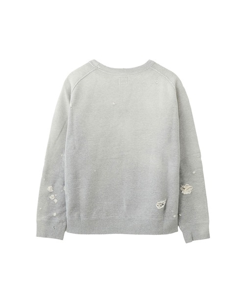 Needles(ニードルス)の「(NEEDLES)DECONSTRUCTED SWEAT SHIRT - COTTON FRENCH TERRY(スウェット・レディース・グレー・XS)」の10枚目の写真