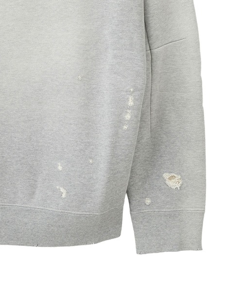 Needles(ニードルス)の「(NEEDLES)DECONSTRUCTED SWEAT SHIRT - COTTON FRENCH TERRY(スウェット・レディース・グレー・XS)」の12枚目の写真