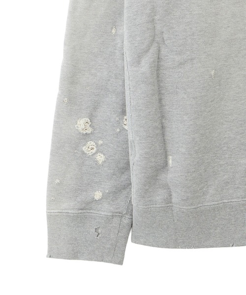Needles(ニードルス)の「(NEEDLES)DECONSTRUCTED SWEAT SHIRT - COTTON FRENCH TERRY(スウェット・レディース・グレー・XS)」の14枚目の写真