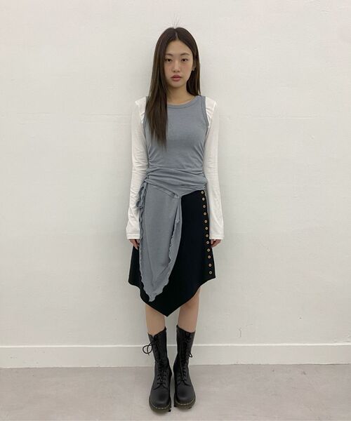 MILLO WOMEN（ミロウーマン）の「ラッフルスリーブレストップ[アイボリー]（Tシャツ/カットソー・レディース・その他・FREE）」の7枚目の写真