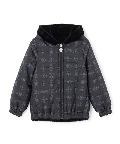 セール】ネコエコファーリバーシブルアウター（ブルゾン）｜ANNA SUI