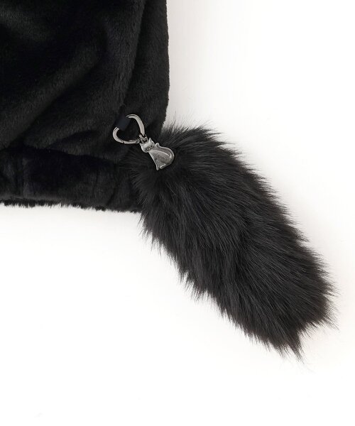 セール】ネコエコファーリバーシブルアウター（ブルゾン）｜ANNA SUI