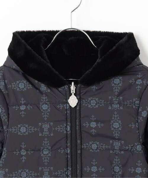 セール】ネコエコファーリバーシブルアウター（ブルゾン）｜ANNA SUI