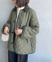 GYMPHLEX（ジムフレックス）の「[Gymphlex/ジムフレックス] キルトダウンパフスリーブミドルコート（ダウンジャケット/コート）」