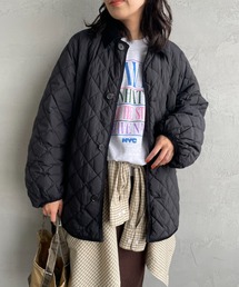 GYMPHLEX | [Gymphlex/ジムフレックス] キルトダウンパフスリーブミドルコート(ダウンジャケット/コート)