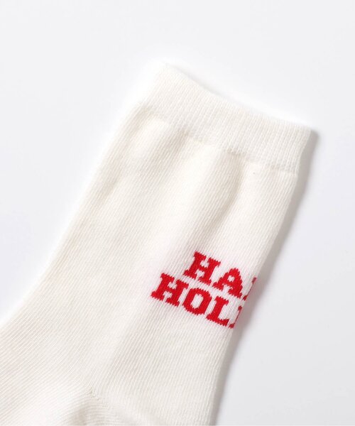 BREEZE（ブリーズ）の「クリスマスソックス（ソックス/靴下・キッズ・オフホワイト/レッド・15 /18/21）」の10枚目の写真