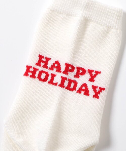 BREEZE（ブリーズ）の「クリスマスソックス（ソックス/靴下・キッズ・オフホワイト/レッド・15 /18/21）」の12枚目の写真