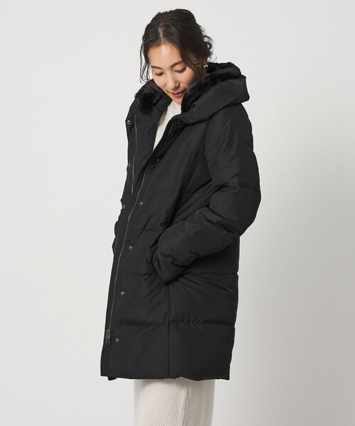 フェイクファー ショールカラー ダウンコート＜A DAY IN THE LIFE