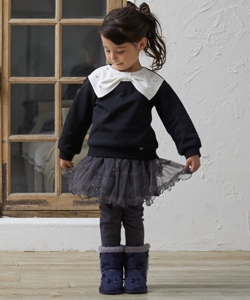 petit main(프티마인)의 「레깅스 붙어 튈 스커트(스커트)」｜챠콜