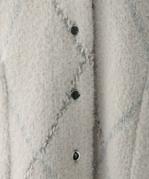 GLOBAL WORK（グローバルワーク）の「アソート柄シャギーベスト/603604（ベスト・レディース・グレー系その他/ライトグレー・MEDIUM/LARGE）」の5枚目の写真