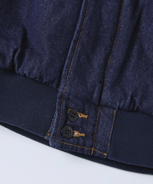 JOURNAL STANDARD relume（ジャーナルスタンダード　レリューム）の「デニム ダービー ジャケット（デニムジャケット・メンズ・ブラック/ネイビー・MEDIUM/LARGE）」の20枚目の写真