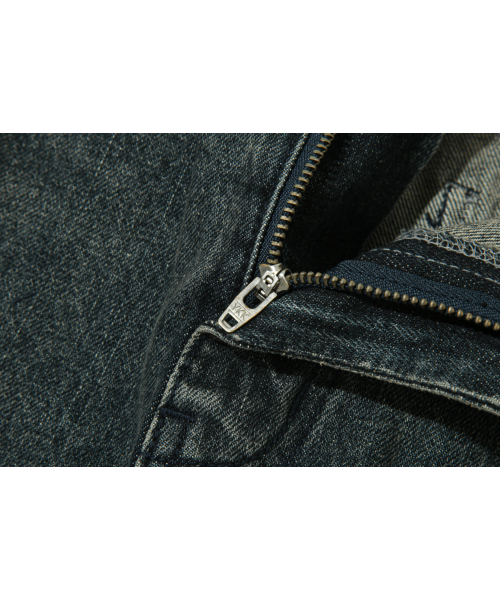 BASEMOMENT（ベースモーメント）の「スラブセミワイドデニムパンツオークブルー（デニムパンツ・メンズ・その他・MEDIUM/LARGE/X-LARGE）」の7枚目の写真
