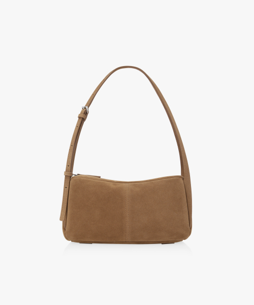 FIND KAPOOR（ファインドカプア）の「モノバッグ24 - スエードキャメル（ショルダーバッグ・レディース・キャメル・FREE）」の3枚目の写真