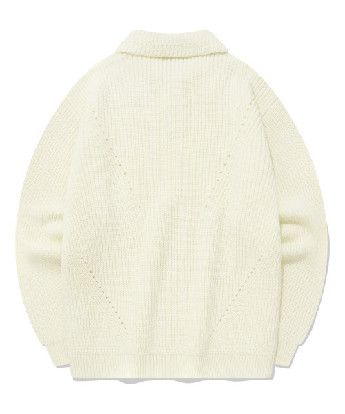 COVERNAT(カバーナット)の「オープンカラー ニット エクリュ(ニット/セーター・レディース・その他・LARGE/MEDIUM/SMALL/X-LARGE)」の2枚目の写真