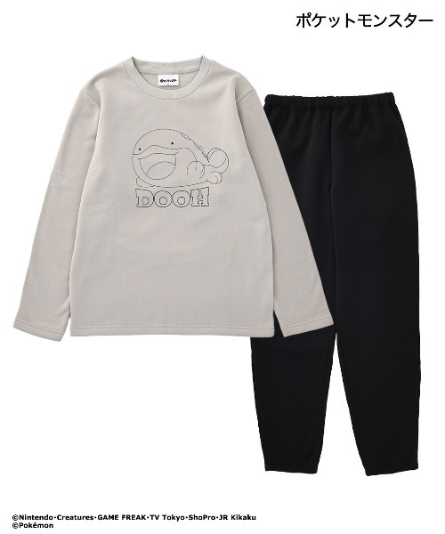 ポケットモンスター(ポケットモンスター)の「「ポケットモンスター」ポケモン ルームウェア ブランケット付き トートバッグ セット(ルームウェア/パジャマ・メンズ・ベージュ/サックスブルー・M/L)」の4枚目の写真