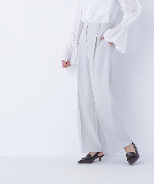 NATURAL BEAUTY BASIC（ナチュラルビューティーベーシック）の「◇ダブルブレスト SETUP パンツ（その他パンツ・レディース・ネイビー/ベージュ系その他/ピンク系その他/オフホワイト・SMALL/MEDIUM）」の20枚目の写真