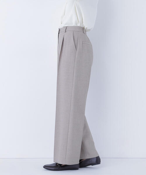 NATURAL BEAUTY BASIC（ナチュラルビューティーベーシック）の「◇ダブルブレスト SETUP パンツ（その他パンツ・レディース・ネイビー/ベージュ系その他/ピンク系その他/オフホワイト・SMALL/MEDIUM）」の8枚目の写真