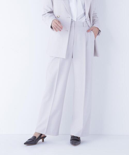 NATURAL BEAUTY BASIC（ナチュラルビューティーベーシック）の「◇ダブルブレスト SETUP パンツ（その他パンツ・レディース・ネイビー/ベージュ系その他/ピンク系その他/オフホワイト・SMALL/MEDIUM）」の20枚目の写真
