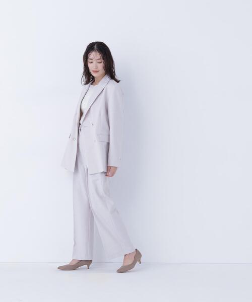 NATURAL BEAUTY BASIC(ナチュラルビューティーベーシック)の「◇ダブルブレスト SETUP パンツ(その他パンツ・レディース・ネイビー/ベージュ系その他/ピンク系その他/オフホワイト・SMALL/MEDIUM)」の21枚目の写真