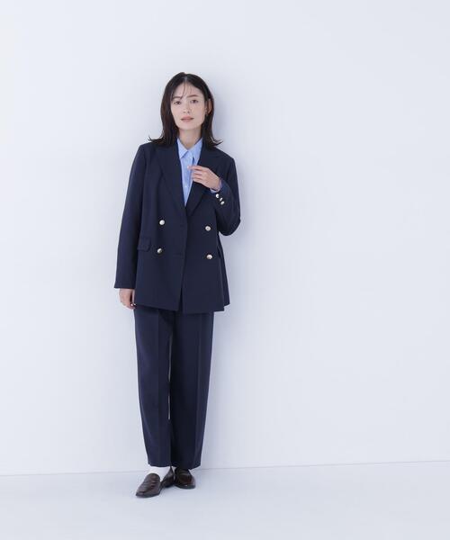 NATURAL BEAUTY BASIC(ナチュラルビューティーベーシック)の「◇ダブルブレスト SETUP パンツ(その他パンツ・レディース・ネイビー/ベージュ系その他/ピンク系その他/オフホワイト・SMALL/MEDIUM)」の15枚目の写真